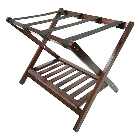 Hospitality 1 Source Wooden Luggage Rack LRWSTD-SR01