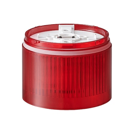 Patlite Tower Light Module, 24V DC, 100 mm Dia., 60 mm Height, LED, LR10 Series LR10-E-R