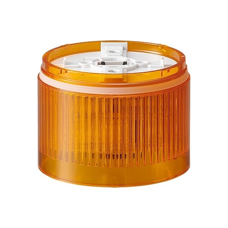Patlite Tower Light Module, 24V DC, 100 mm Dia., 60 mm Height, LED, LR10 Series LR10-E-Y