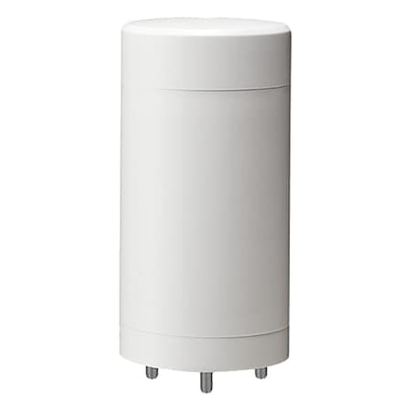 Patlite Tower Light Mounts and Bases, 24V DC, 1 15/16 in Dia., 3 7/8 in Height LR5-02WTNW