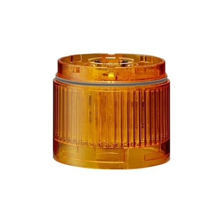 Patlite Tower Light Module, 24V DC, 60 mm Dia., 40 mm Height, LED, LR6+FB295 Series LR6-E-Y+FB295