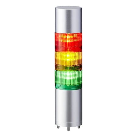 Patlite Tower Light Assemblies LR6-302WJBU-RYG