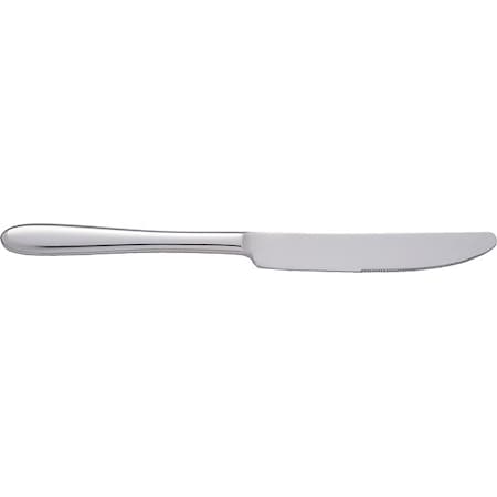 Iti Dinner Knife, 9 1/2 in L, Silver, PK12 LU-331