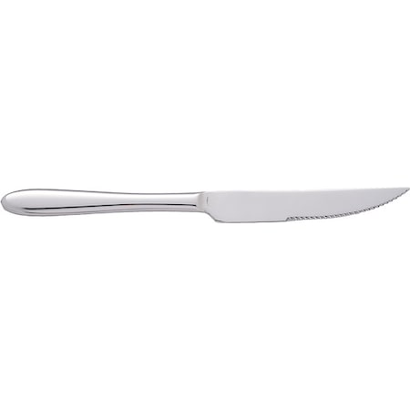 Iti Steak Knife, 9 in L, Silver, PK12 LU-441
