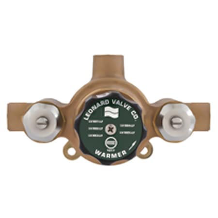 Leonard Valve Wax Master Mixing Valve, 3/4 in Inlet LV-981A-LF-BDT-RF