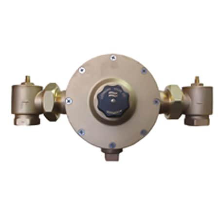 Leonard Valve Wax Master Mixing Valve, 1 1/4 in Inlet LV-984-LF-BDT-CP