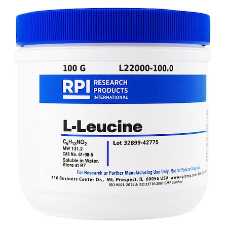 Rpi L-Leucine, 100g L22000-100.0