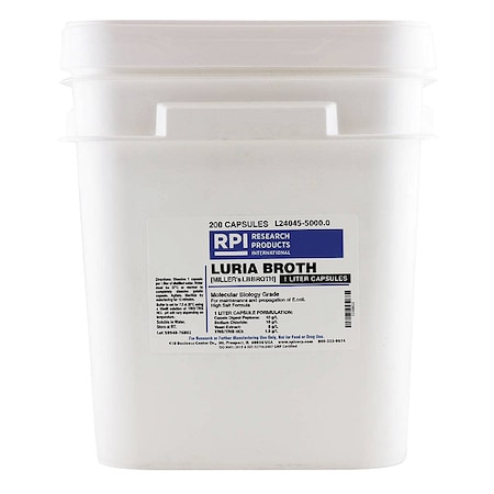 Rpi Luria Broth, 5kg, Caplet, PK200 L24045-5000.0