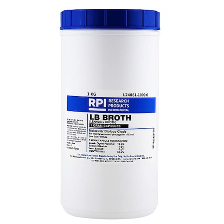 Rpi LB Broth (Lennox L), PK1000 L24061-1000.0