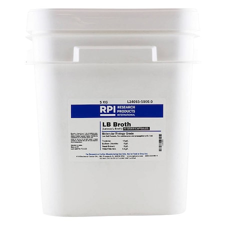 Rpi LB Broth (Lennox L), 5000g, PK250 L24065-5000.0