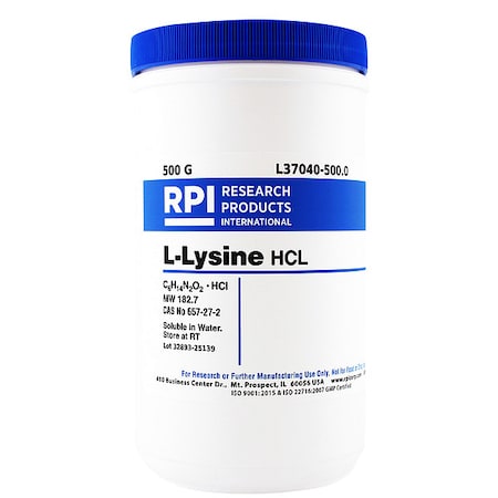 Rpi L-Lysine HCL USP Grade, 500g L37040-500.0