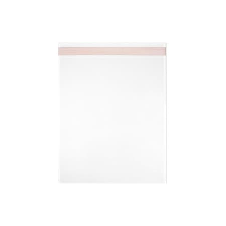 Zoro Select Reclosable Bag, Fold Seal, 5 1/2 in L, 3 1/2 in W, 1.6 mil Thick, Biaxial Oriented Polypropylene L6B3.5x5.5