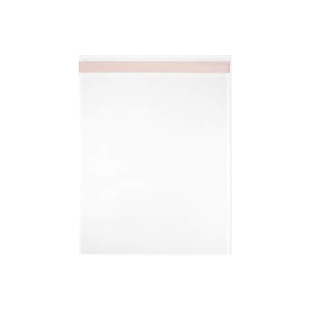 Zoro Select Reclosable Bag, Fold Seal, 5 3/4 in L, 4 2/3 in W, 1.6 mil Thick, Biaxial Oriented Polypropylene L6B4.625x5.75
