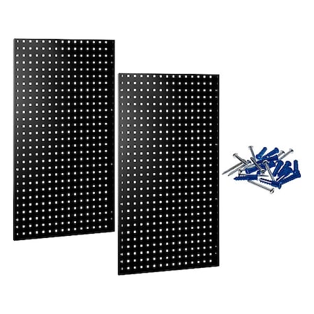 Triton Products Stationary Pegboard Panels, Steel LB2-BK