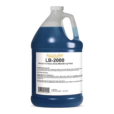 Accu-Lube Cutting Oil, 1 gal, Bottle LB2000