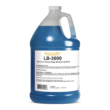 Accu-Lube Cutting Oil, 1 gal, Bottle LB3000