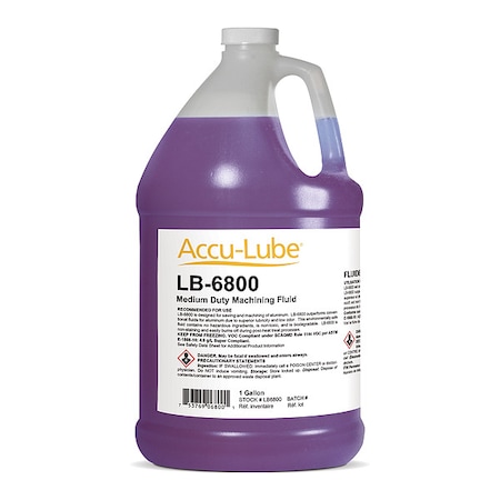 Accu-Lube Minimum Quantity Lubricant, 1 gal, PK4 LB6800