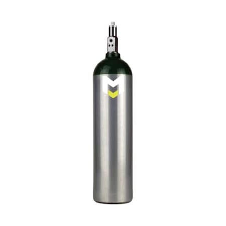 Meret Usa MD Medical Oxygen Cylinder w/Z Valve MDCYLZ-W