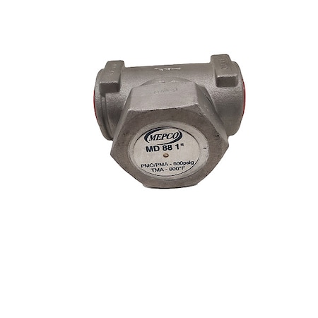 Mepco Steam Trap, 1" NPT Outlet, SS Disc 4DS-8N