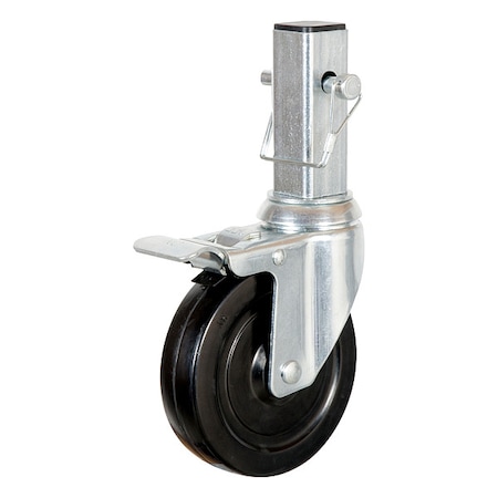 Metaltech Scaffold Caster, 7-1/2inLx2-3/4inWx10inH I-C1CAS5