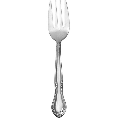 Iti Salad Fork, 6 3/8 in L, Silver, PK24 ME-222