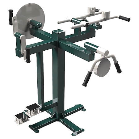 Triactive Usa Accessible Multi-Gym, 54 in H, Beige/Green MGYM
