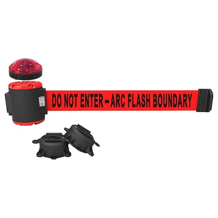 Banner Stakes Belt Barrier, Matte, Yellow Belt MH5011L