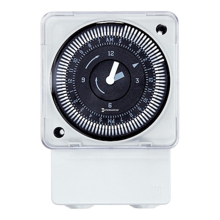 Intermatic Electromechanical Timer, 24-Hour, SPDT MIL72AQTUZ-240