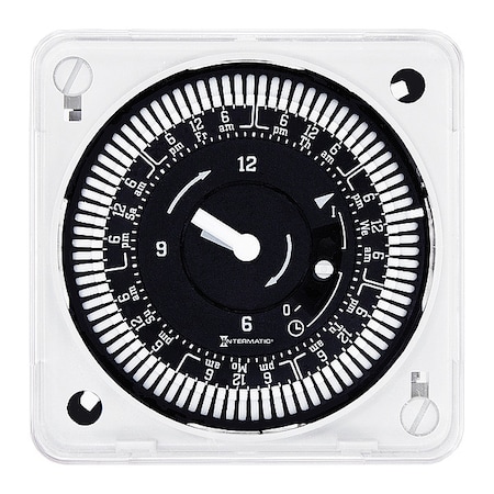 Intermatic Electromechanical Timer, 7-Day, SPDT MIL72ESWUZH-120