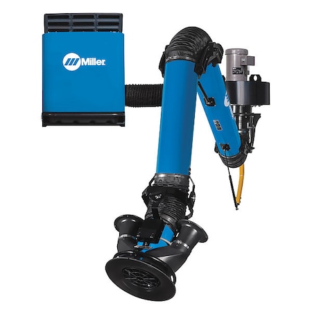 Miller Electric Stationary Fume Extractor, 15 MERV, 60 Hz, Air Flow (CFM): 875 951760