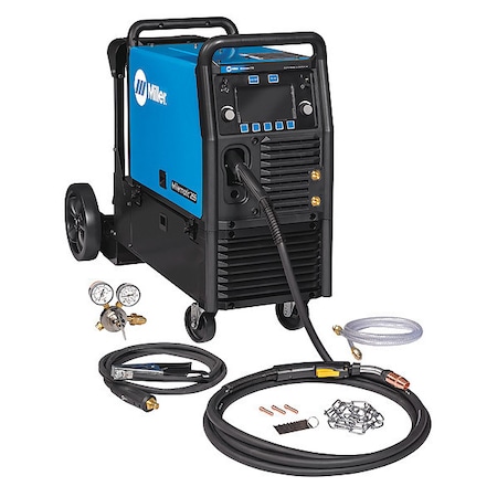 Miller Electric MIG Welder, Millermatic 255, Single-Phase, 208V AC, 220/230/240V AC, 20 to 350A DC, 60 % 951766
