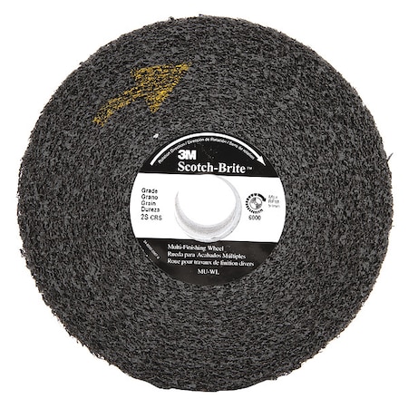 Scotch-Brite Convolute Wheel, Multi-Finishng, 6x4x1, CRS 61500053642