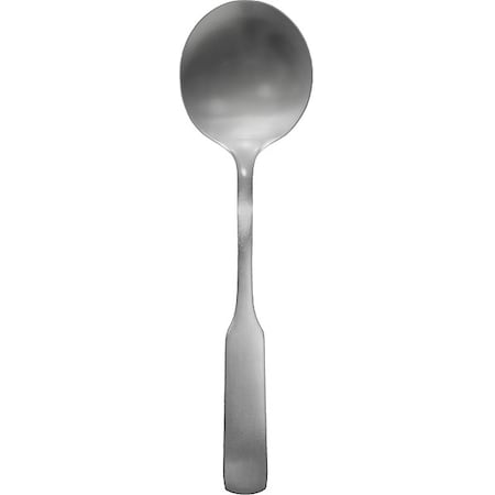 Iti Bouillon Spoon, 6 in L, Silver, PK12 MN-113