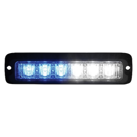 Code 3 Warning Light, LED, 12 to 24VDC MR6MC-BW