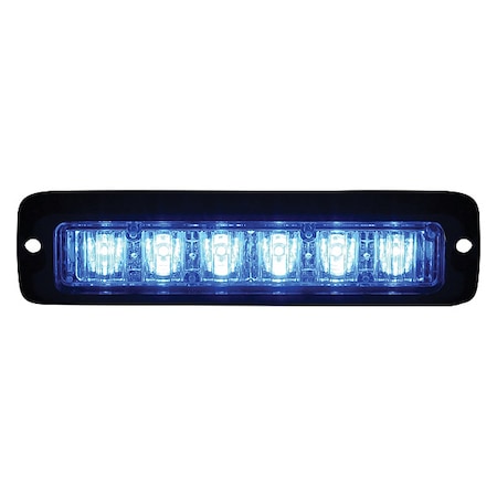 Code 3 Warning Light, LED, 12 to 24VDC MR6-B