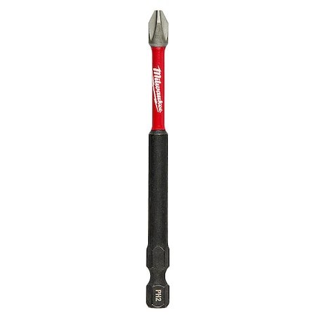 Milwaukee Tool SHOCKWAVE 3-1/2 in Phillips No. 2 Impact Duty Power Bit, 25-Piece Pack 48-32-4191