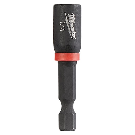 Milwaukee Tool SHOCKWAVE 1-7/8" Magnetic Nutdriver 1/4" (10 Pk) 49-66-0502