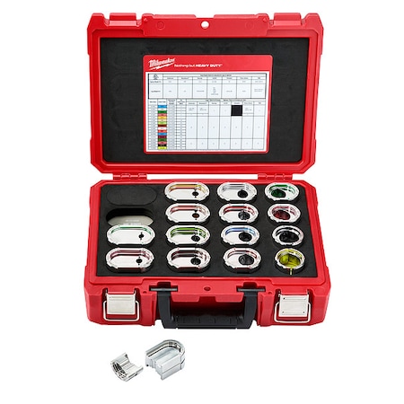 Milwaukee Tool EXACT No. 6, 750 MCM Aluminum 12T U Style Die Kit 49-12-KITA