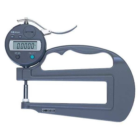 Mitutoyo Digital Thickness Gage, 4.7 Throat 547-520S