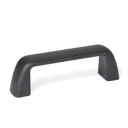 J.W. Winco Pull Handle, Black, Nylon, 3 1/2 in L 8300847