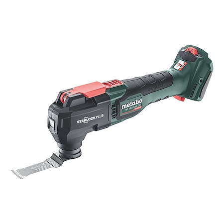 Metabo Cordless Oscillating Tool, 18V, Cordless, 1.6  Degrees Oscillation Angle MT 18 LTX BL QSL bare