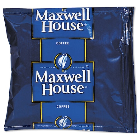 Maxwell House Coffee, Regular, Fraction Pack, Caffeinated, Ground, 5 lb, 42 PK 4300086615