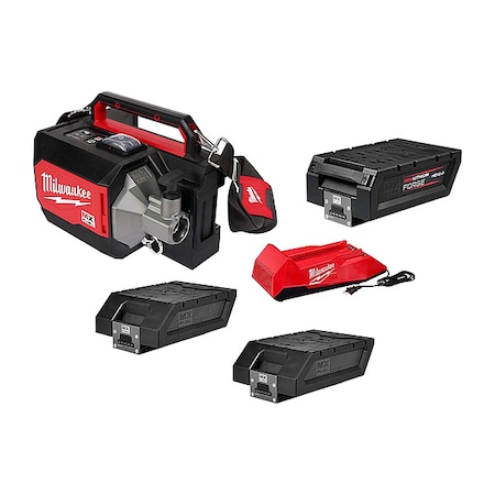 Milwaukee Tool MXF Concrete Vib. Kit+HD12.0 Battery MXF370-2XC, MXFHD812