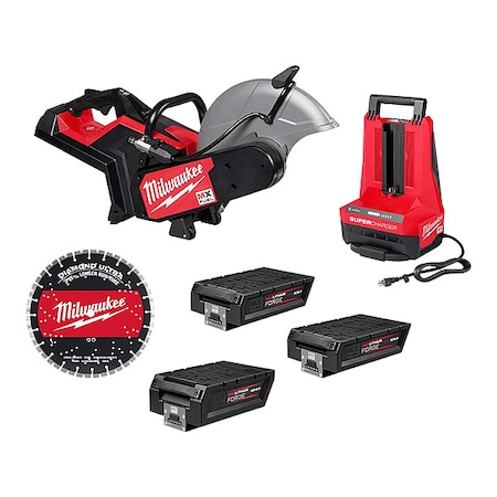 Milwaukee Tool MX FUEL CutOff Saw Kit + HD12.0 Battery MXF315-2XC, MXFHD812