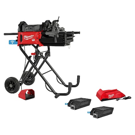 Milwaukee Tool MX FUEL 1/8 in. - 2 in. Pipe Threading Machine MXF512-2XC