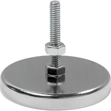 Mag-Mate Cup Magnet with Bolt, 90 lb. Pull MX2002RB | Zoro