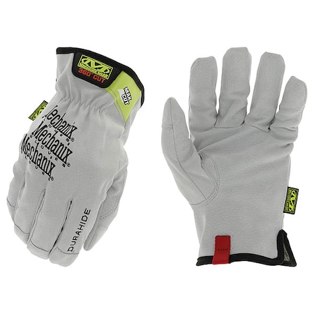 Mechanix Wear Leather Gloves, Slip-On Cuff, Keystone Thumb, Full Finger, 10, 1 PR MCLD-X00-010