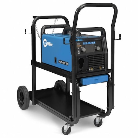 Miller Electric Multiprocess Welder, Multimatic 215, Phase Single-Phase , 110/115/120V AC, 220/230/240V AC 951000001