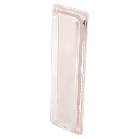 Primeline Tools 3-1/4 in. "H x 1 in "W, adhesive, Medicine Cabinet Pull Tab, Acrylic M 6102