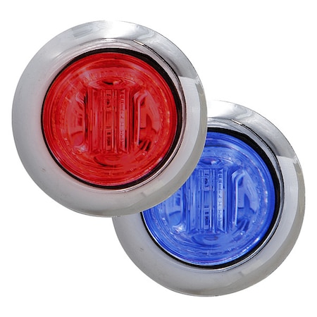 Maxxima Clearance Marker Light, Blue/Red, LED,  M09340RBL-DC
